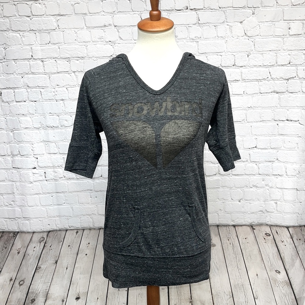 Blue 84 Snowbird Short Sleeve Hoodie